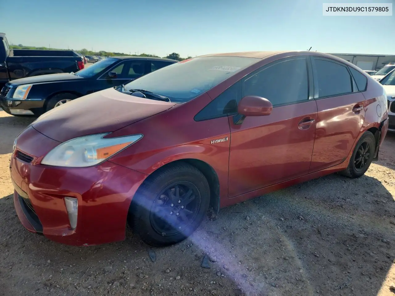 TOYOTA PRIUS 2012, VIN JTDKN3DU9C1579805