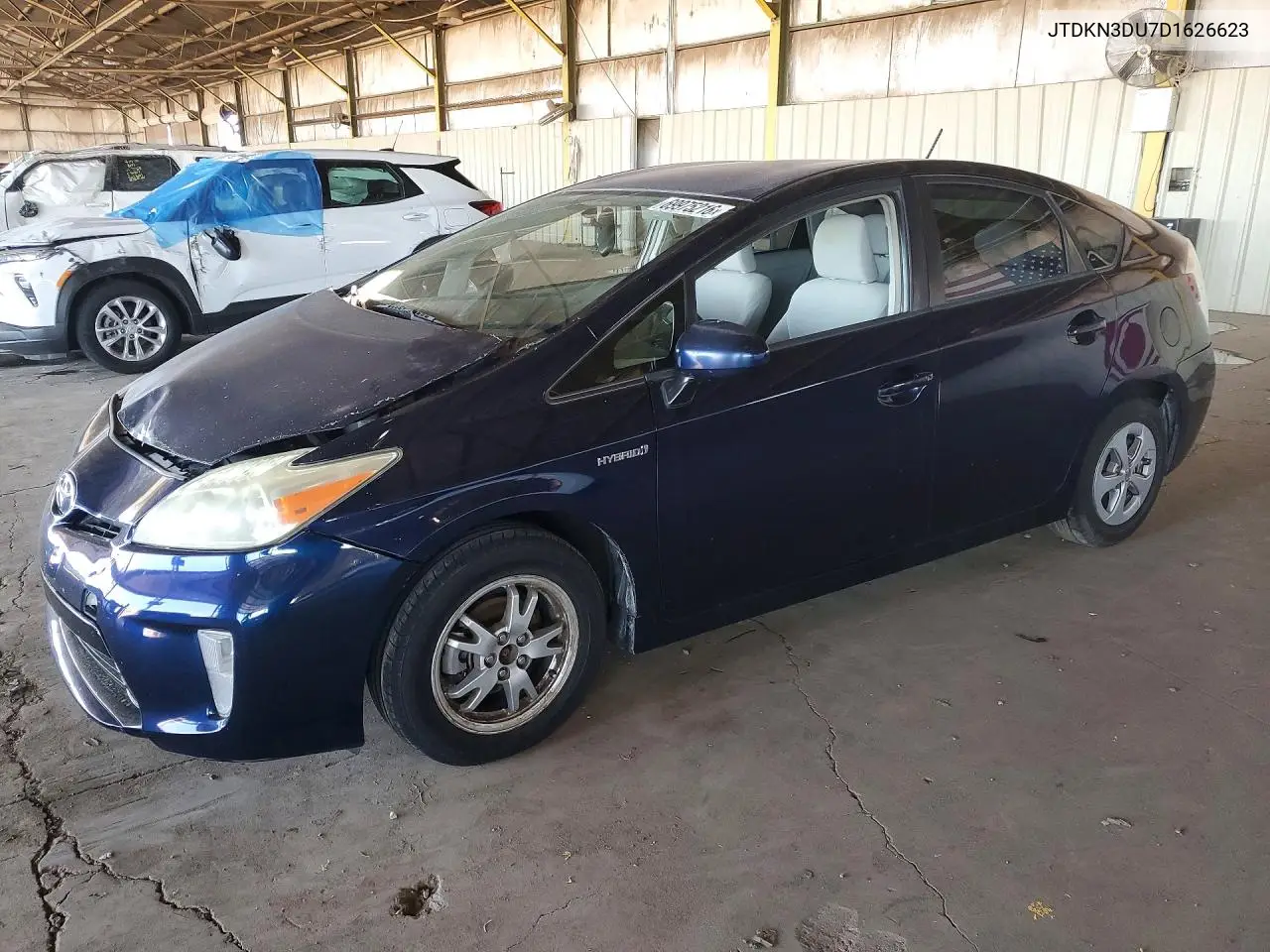 TOYOTA PRIUS 2013, VIN JTDKN3DU7D1626623