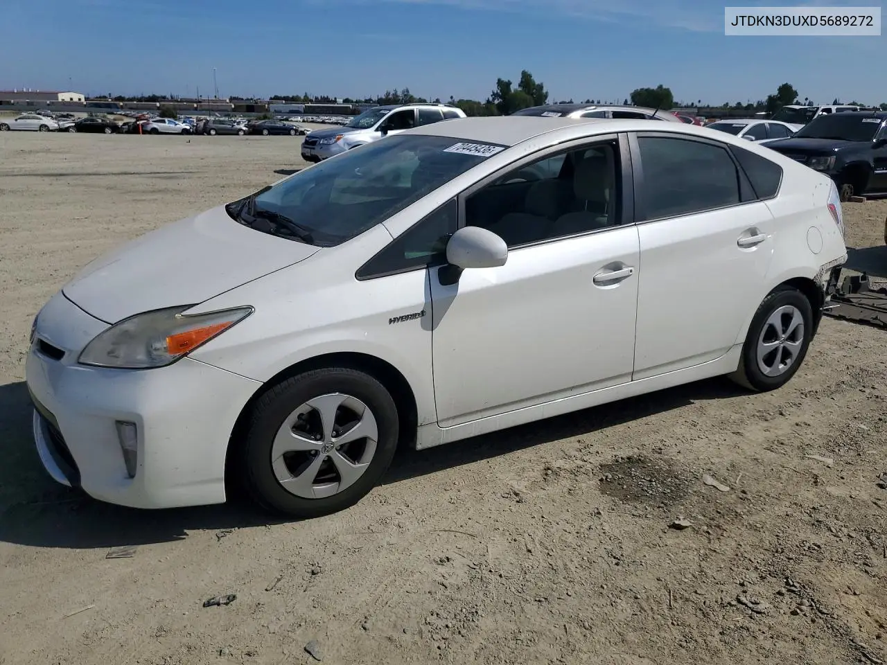 TOYOTA PRIUS 2013, VIN JTDKN3DUXD5689272