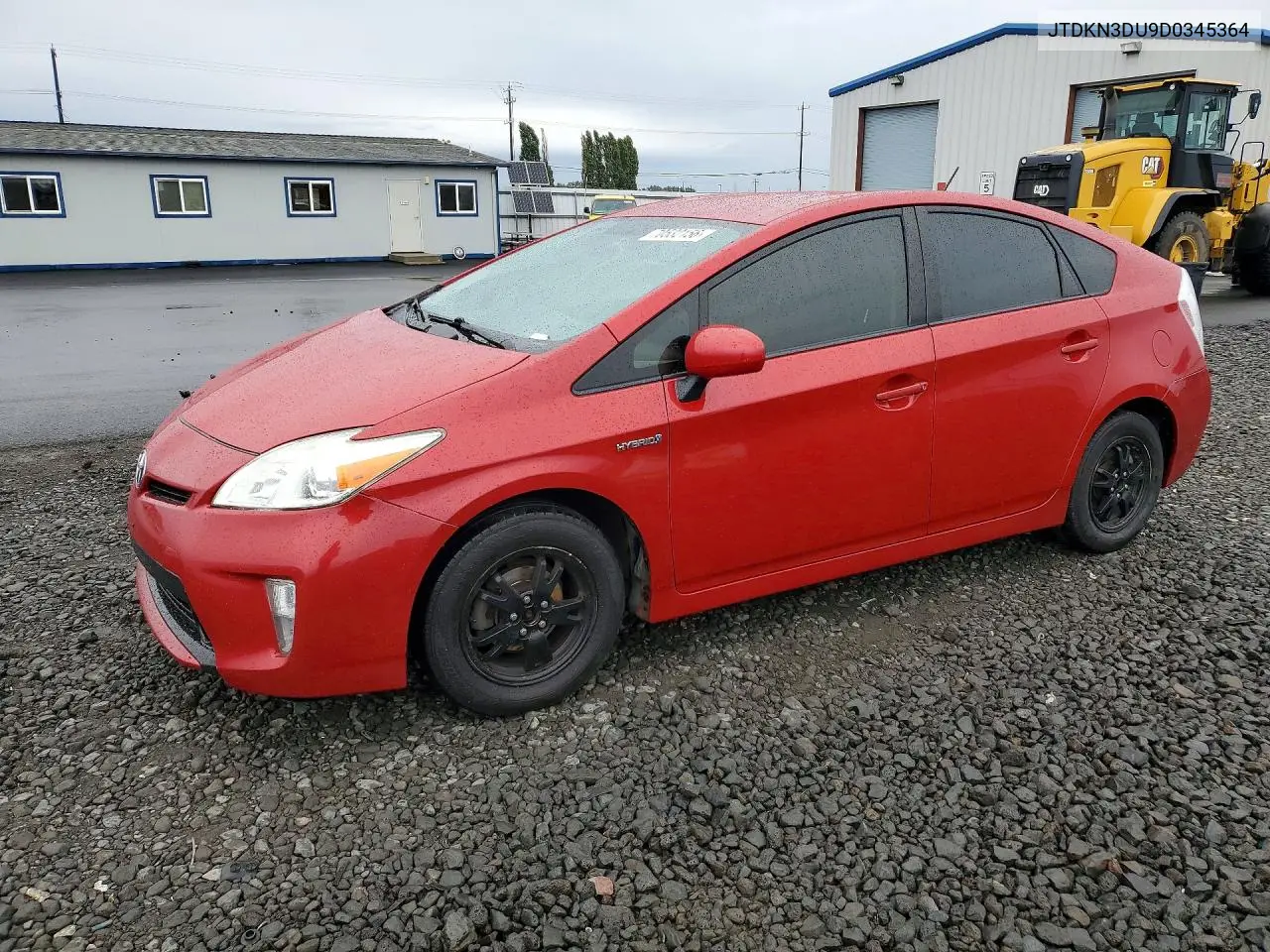 TOYOTA PRIUS 2013, VIN JTDKN3DU9D0345364