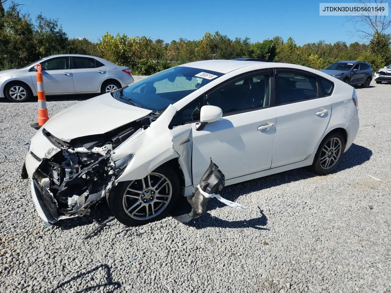 TOYOTA PRIUS 2013, VIN JTDKN3DU5D5601549