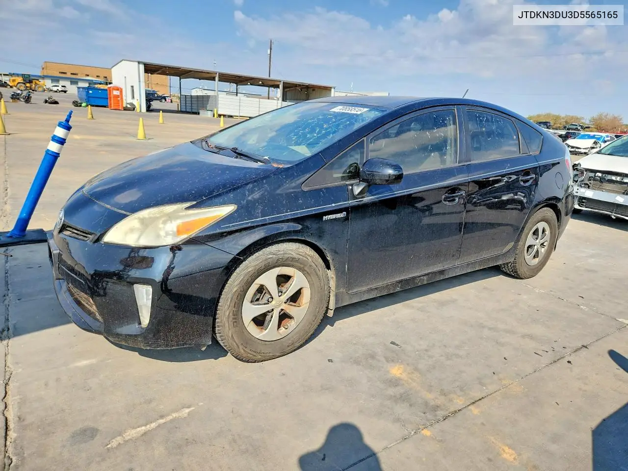 TOYOTA PRIUS 2013, VIN JTDKN3DU3D5565165