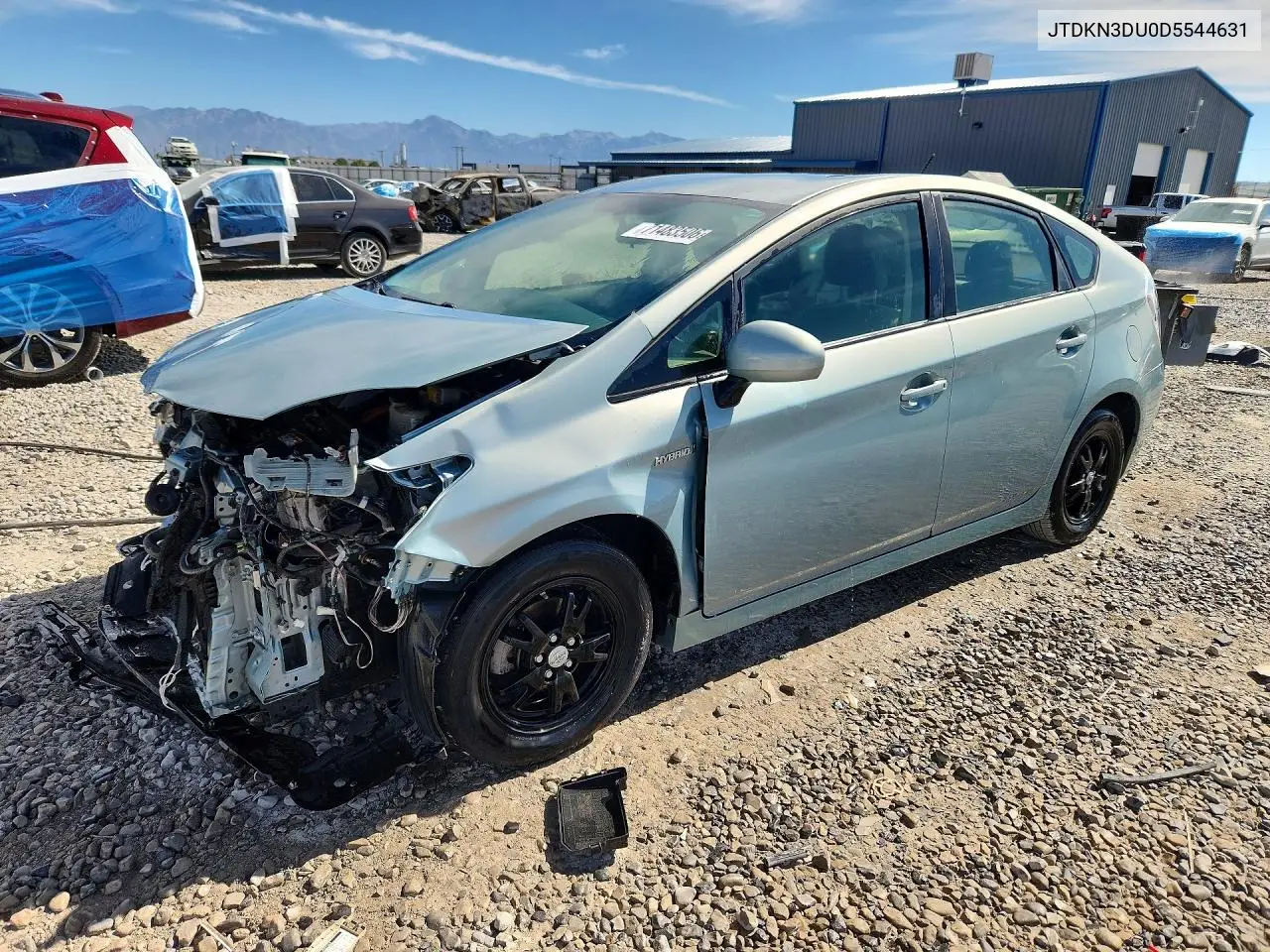 TOYOTA PRIUS 2013, VIN JTDKN3DU0D5544631