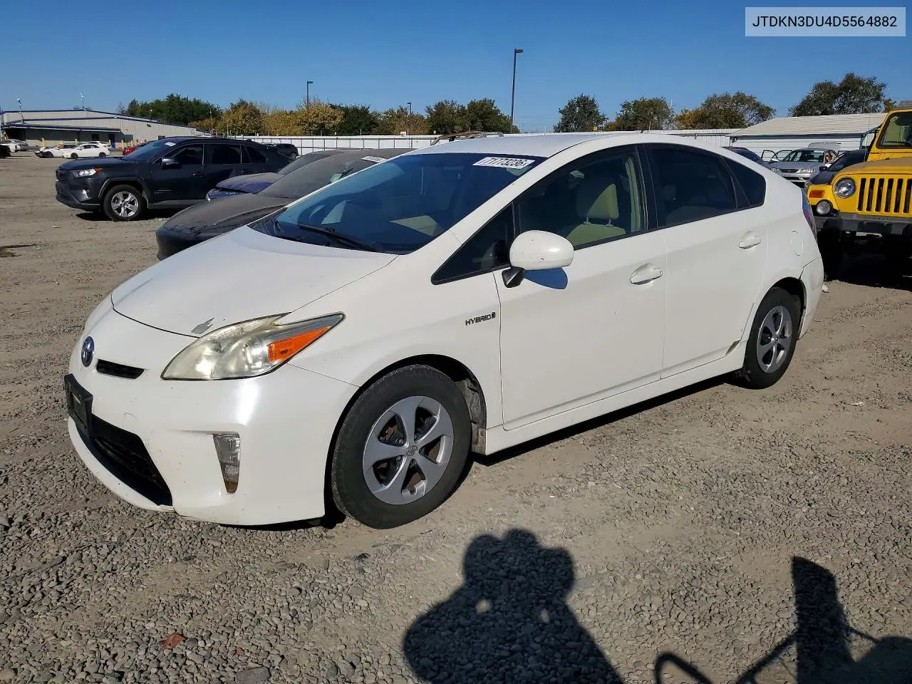 TOYOTA PRIUS 2013, VIN JTDKN3DU4D5564882