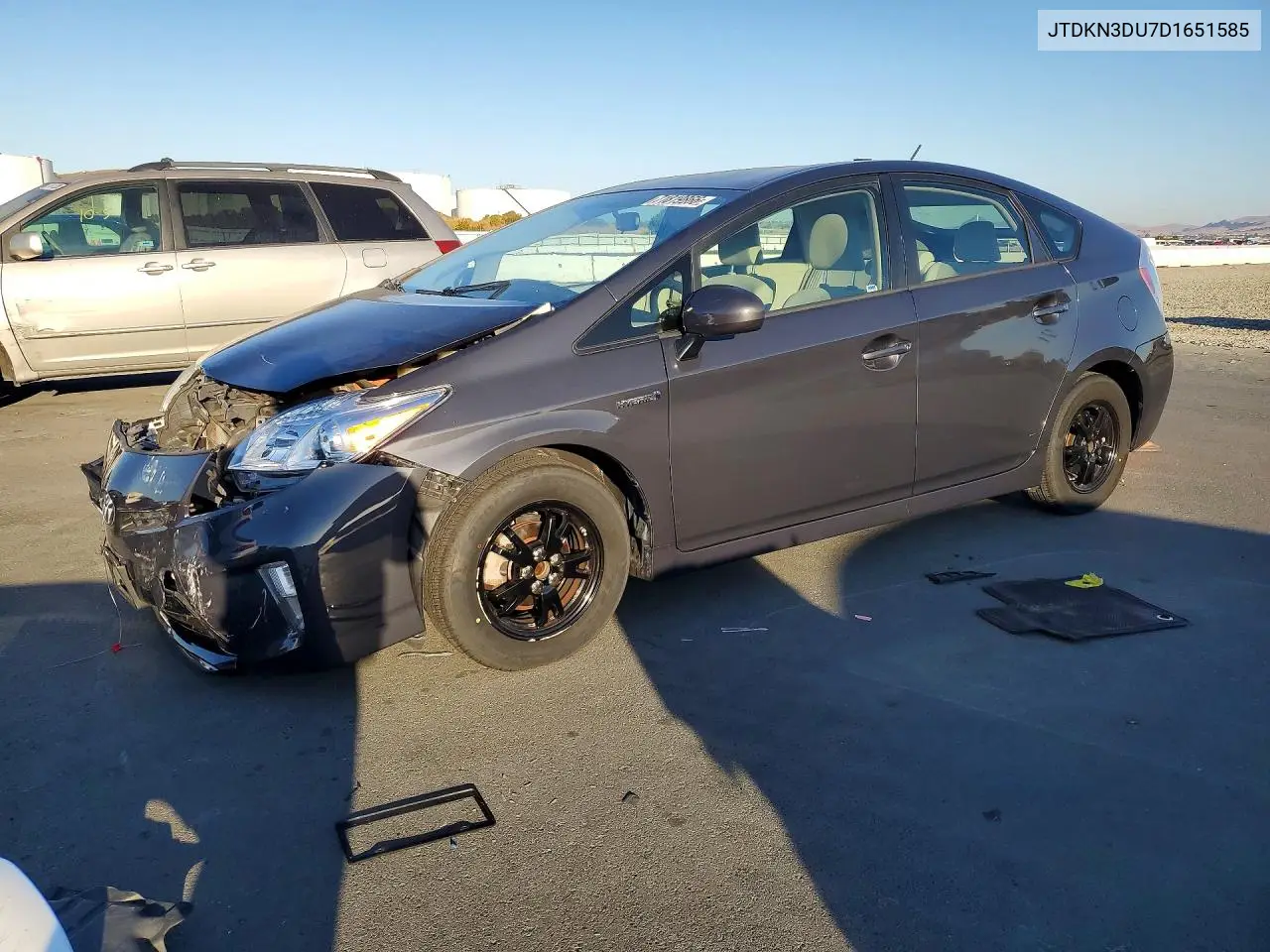 TOYOTA PRIUS 2013, VIN JTDKN3DU7D1651585