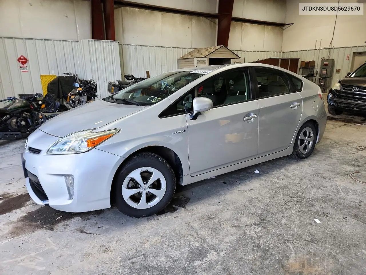 TOYOTA PRIUS 2013, VIN JTDKN3DU8D5629670