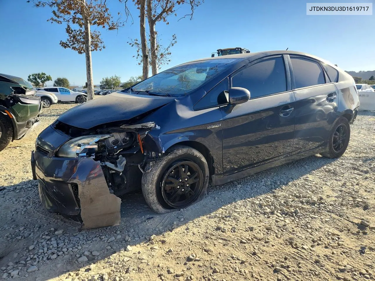 TOYOTA PRIUS 2013, VIN JTDKN3DU3D1619717