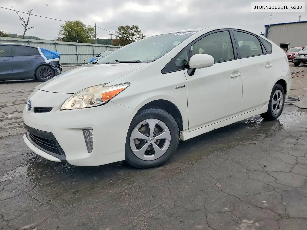 TOYOTA PRIUS 2014, VIN JTDKN3DU2E1816203
