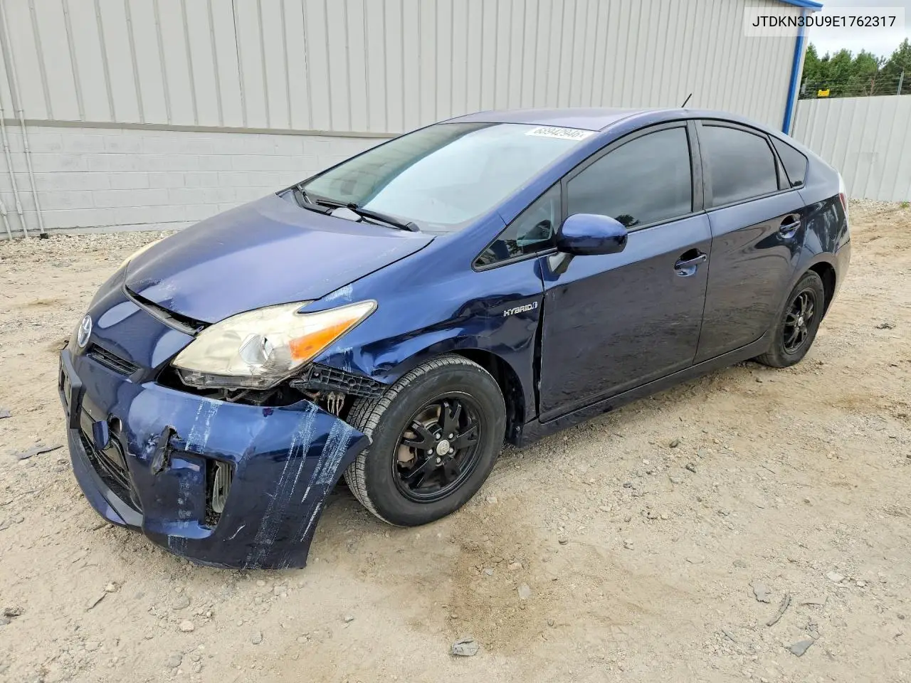 TOYOTA PRIUS 2014, VIN JTDKN3DU9E1762317