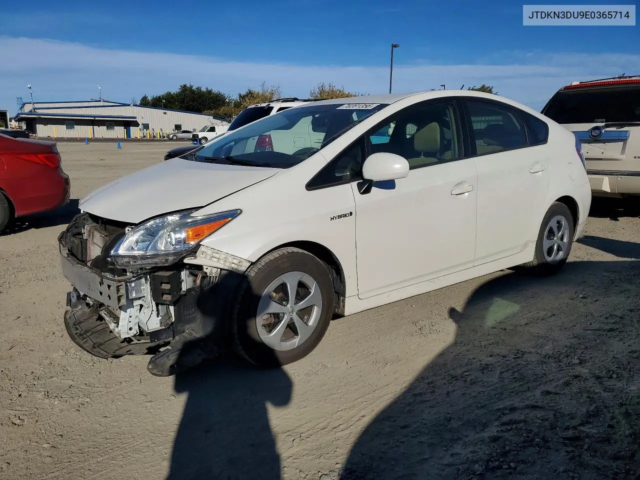 TOYOTA PRIUS 2014, VIN JTDKN3DU9E0365714