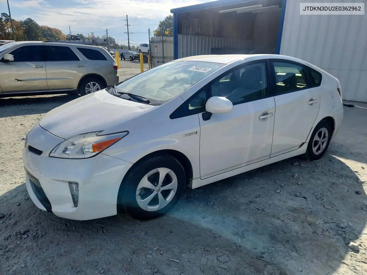 TOYOTA PRIUS 2014, VIN JTDKN3DU2E0362962