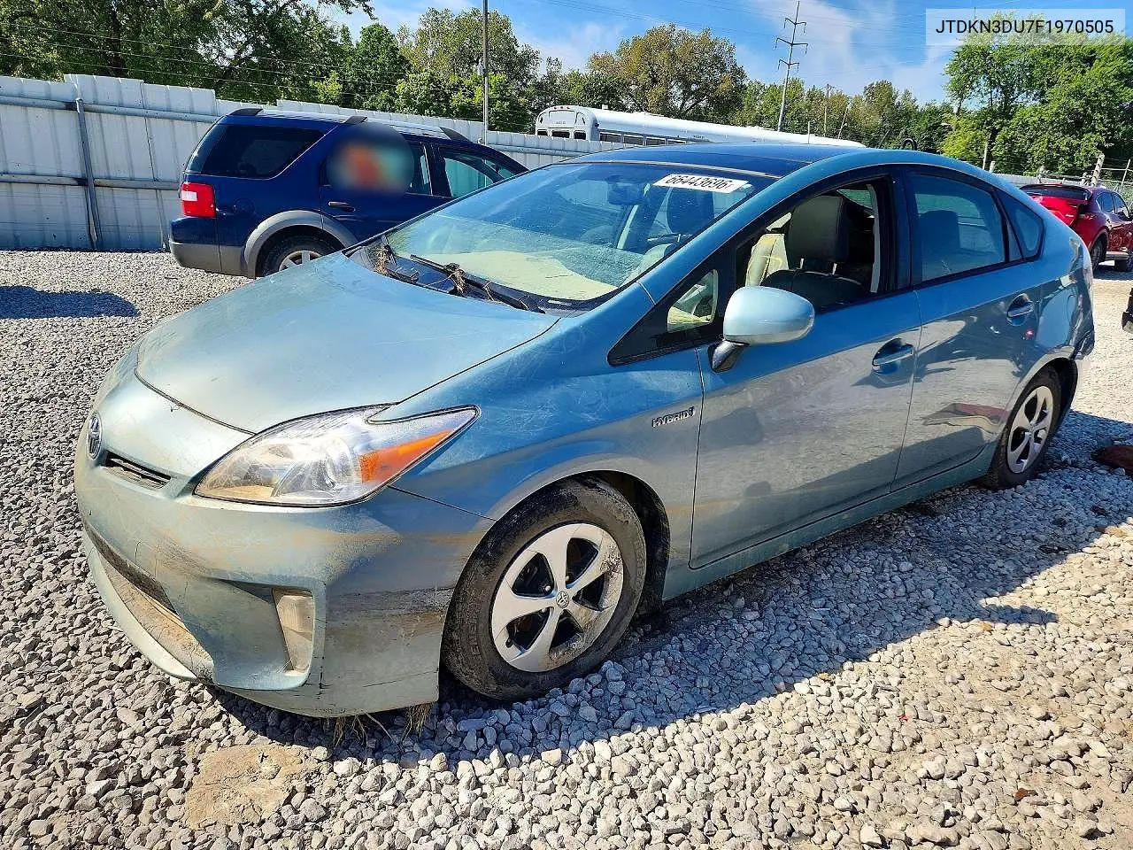 TOYOTA PRIUS 2015, VIN JTDKN3DU7F1970505