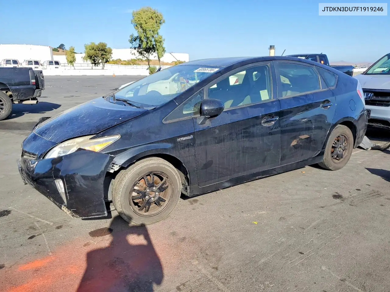 TOYOTA PRIUS 2015, VIN JTDKN3DU7F1919246