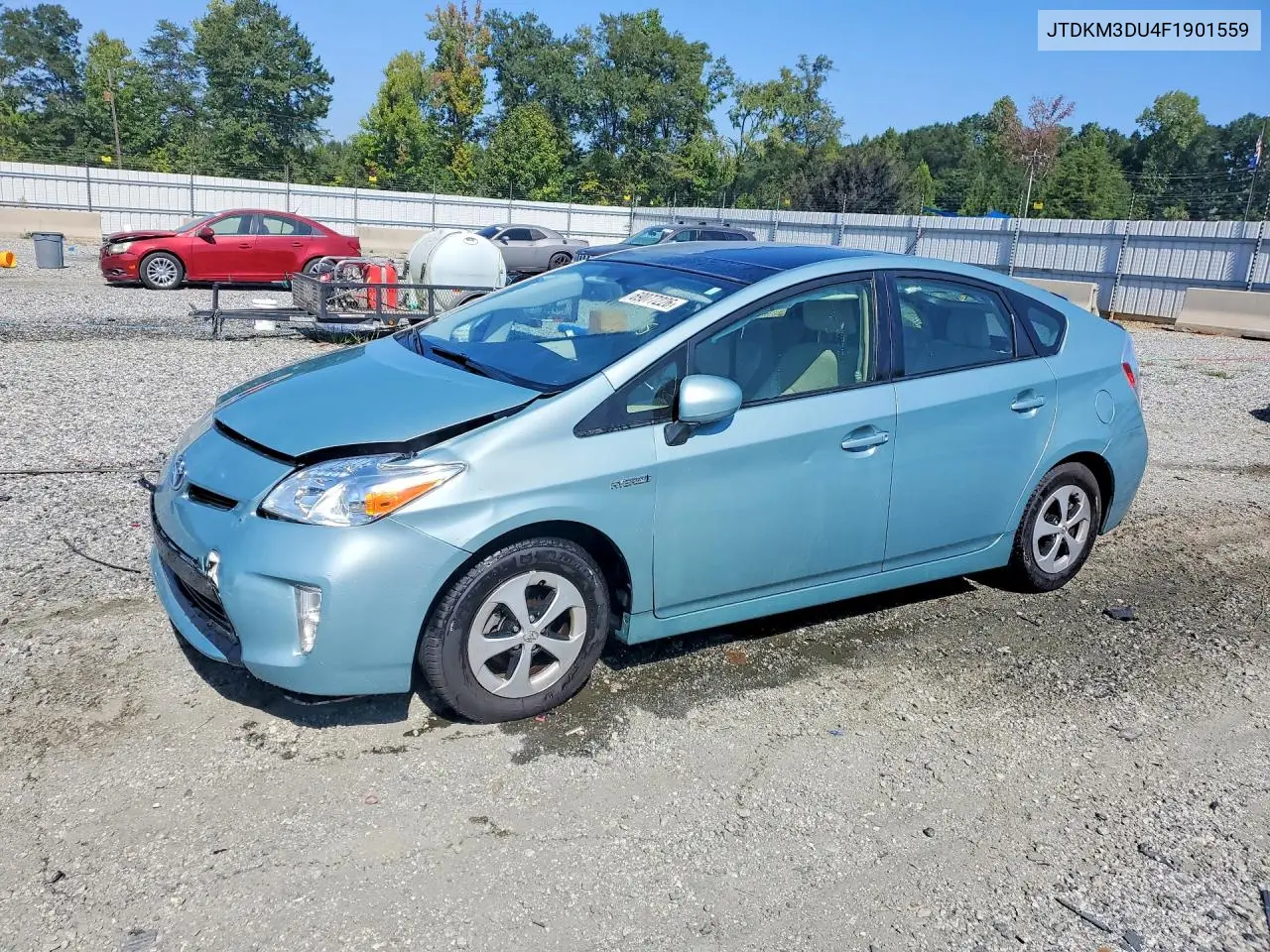 TOYOTA PRIUS 2015, VIN JTDKM3DU4F1901559