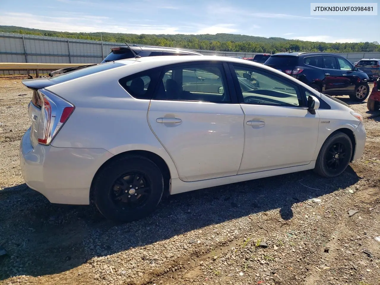 2015 TOYOTA PRIUS VIN JTDKN3DUXF0398481 — фото 3