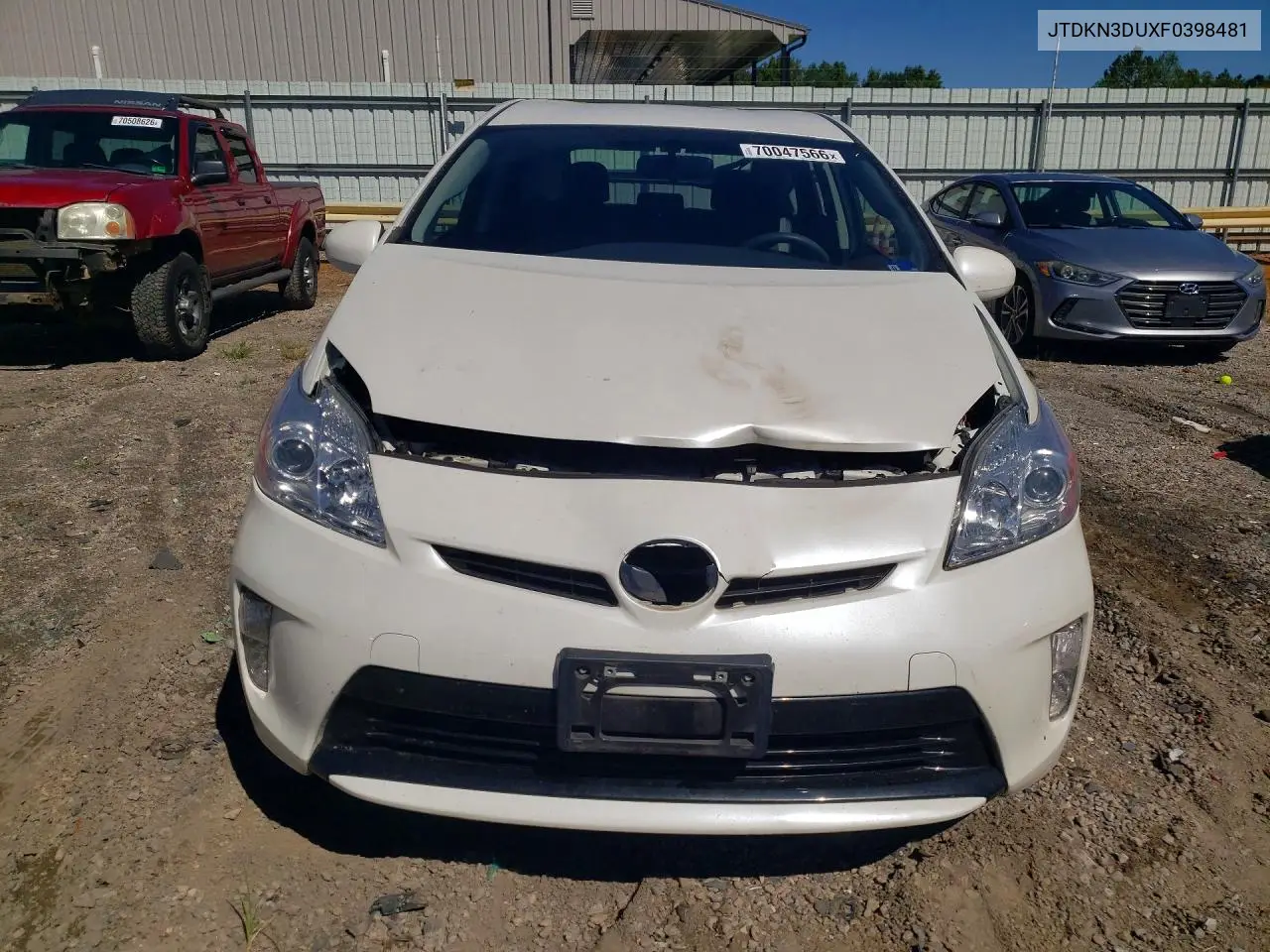 2015 TOYOTA PRIUS VIN JTDKN3DUXF0398481 — фото 5