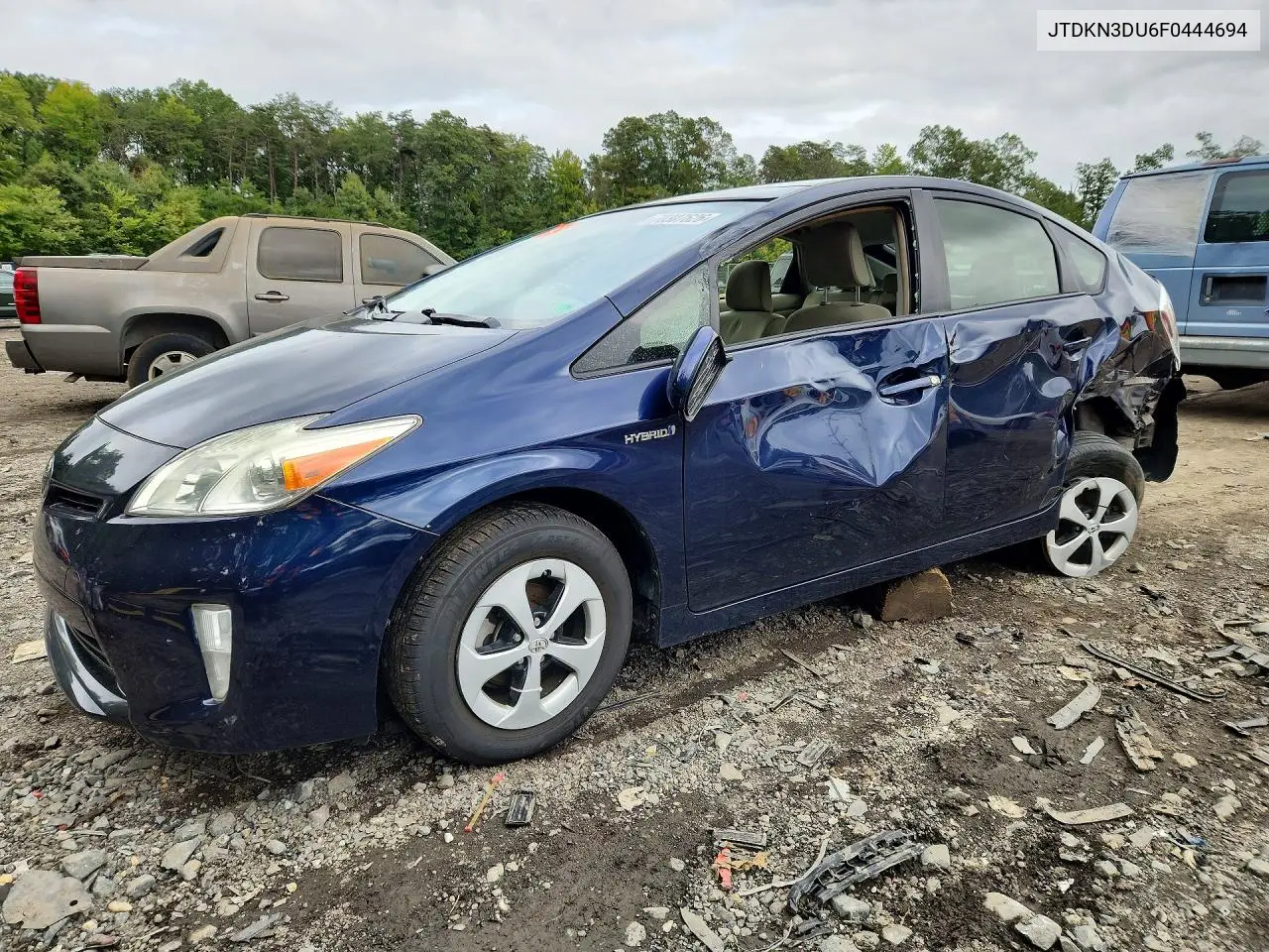 TOYOTA PRIUS 2015, VIN JTDKN3DU6F0444694