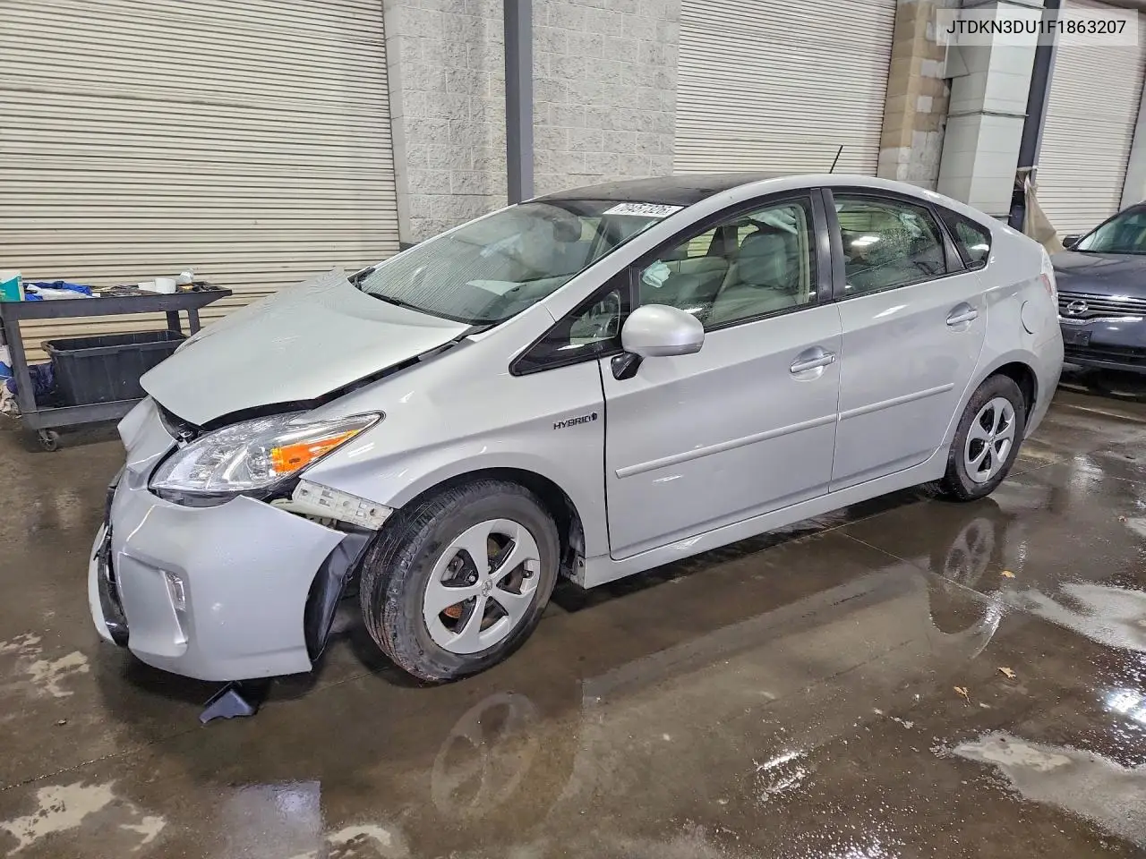 TOYOTA PRIUS 2015, VIN JTDKN3DU1F1863207