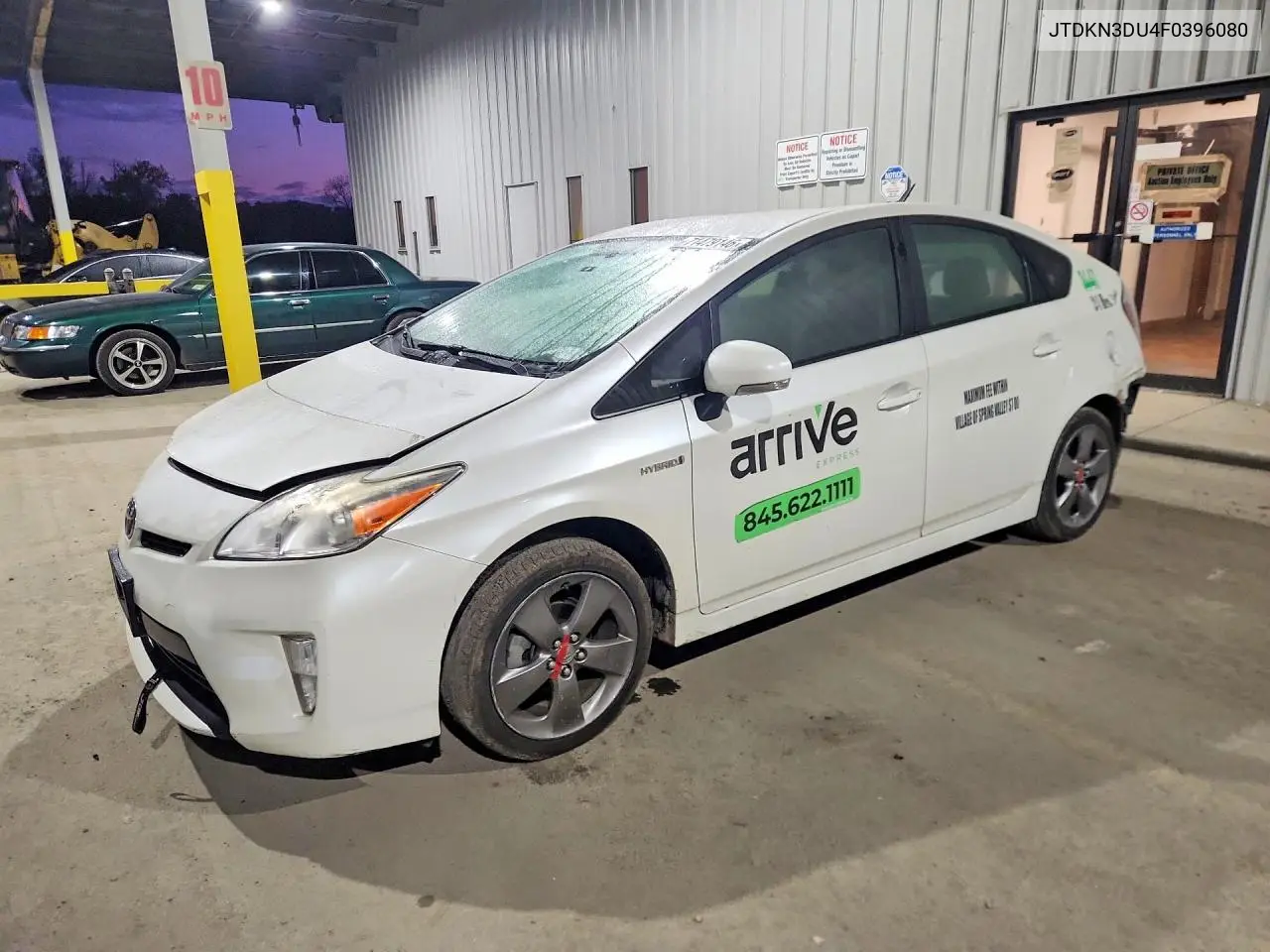 TOYOTA PRIUS 2015, VIN JTDKN3DU4F0396080