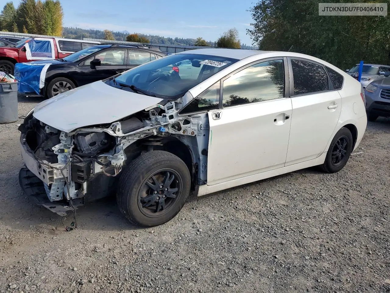 TOYOTA PRIUS 2015, VIN JTDKN3DU7F0406410