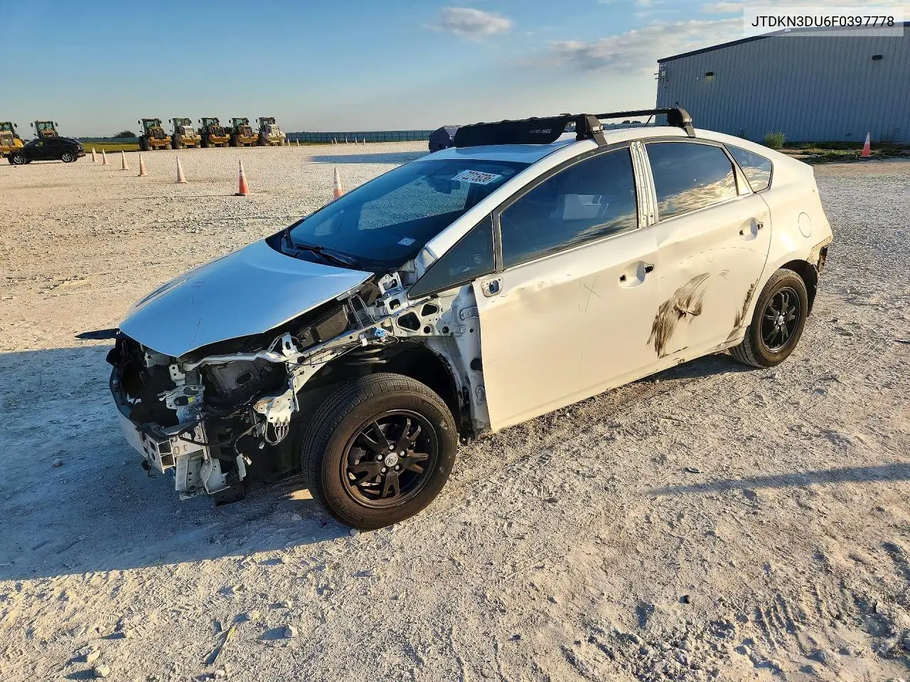 TOYOTA PRIUS 2015, VIN JTDKN3DU6F0397778