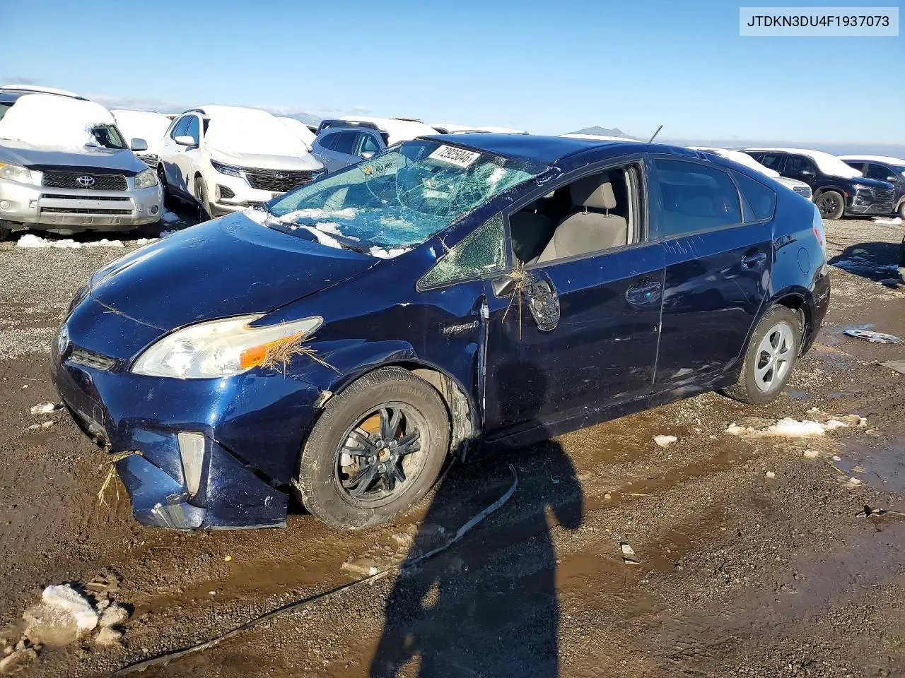 TOYOTA PRIUS 2015, VIN JTDKN3DU4F1937073