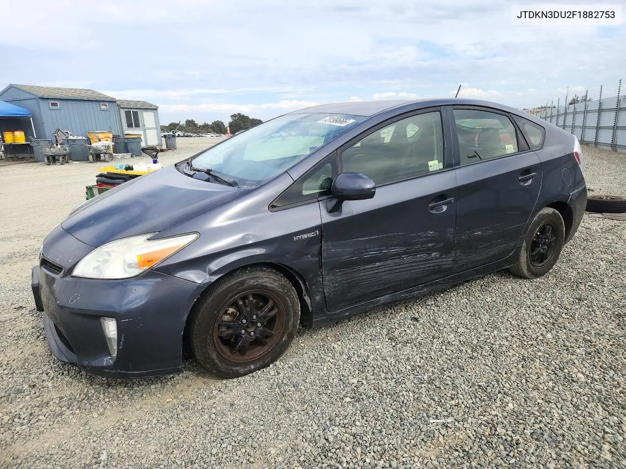 TOYOTA PRIUS 2015, VIN JTDKN3DU2F1882753