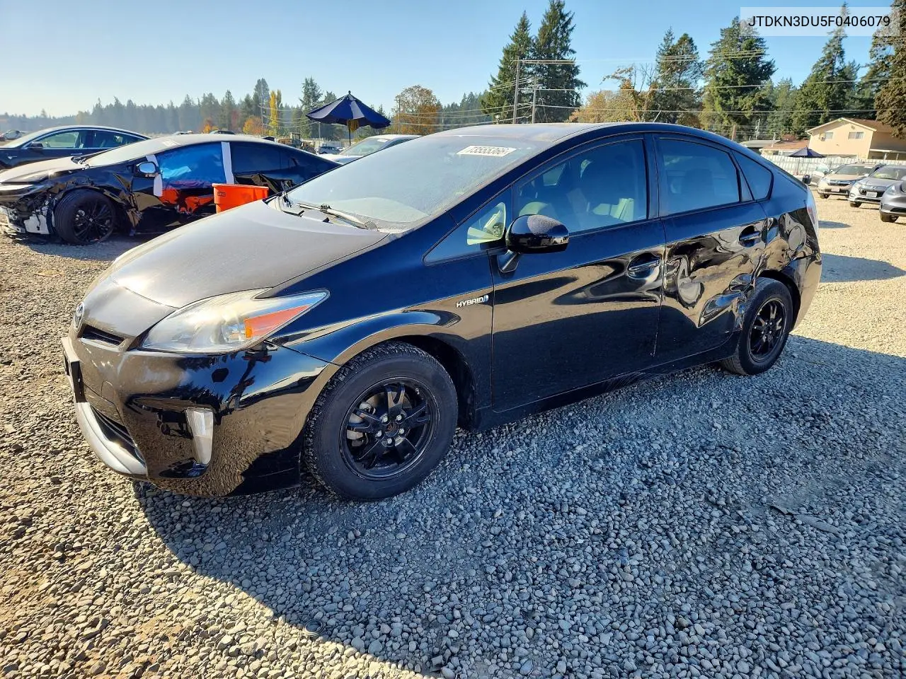 TOYOTA PRIUS 2015, VIN JTDKN3DU5F0406079