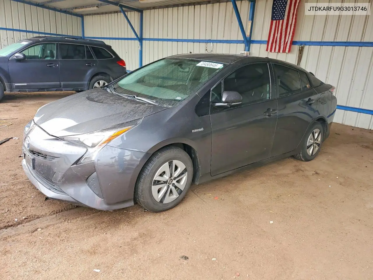 TOYOTA PRIUS 2016, VIN JTDKARFU9G3013746