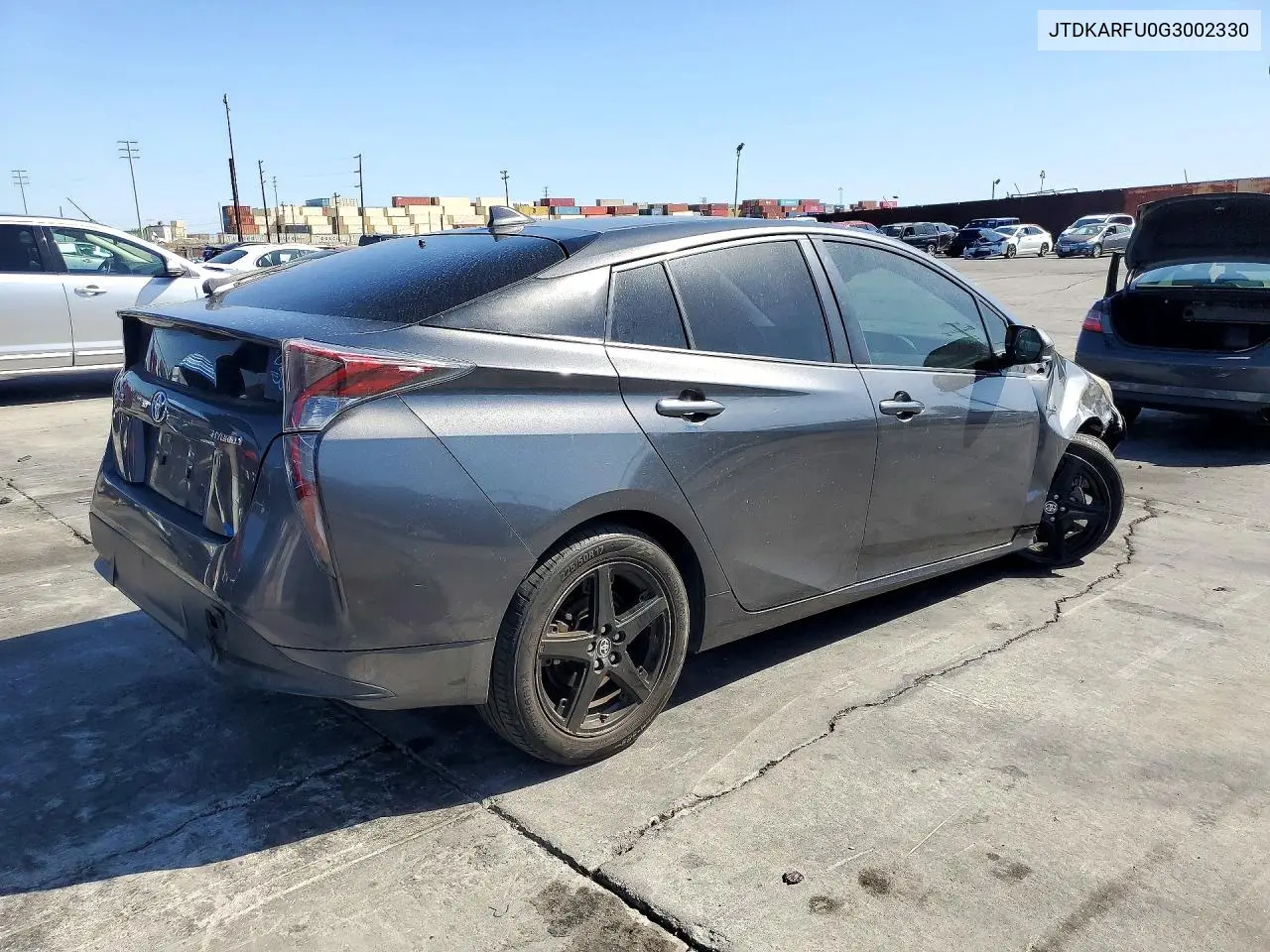 TOYOTA PRIUS 2016, VIN JTDKARFU0G3002330