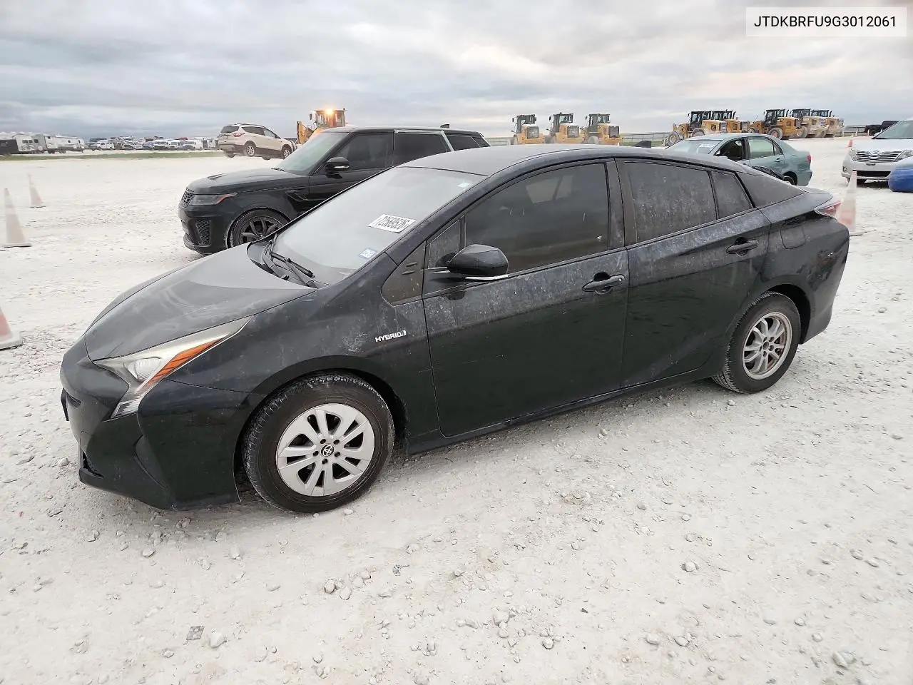 TOYOTA PRIUS 2016, VIN JTDKBRFU9G3012061