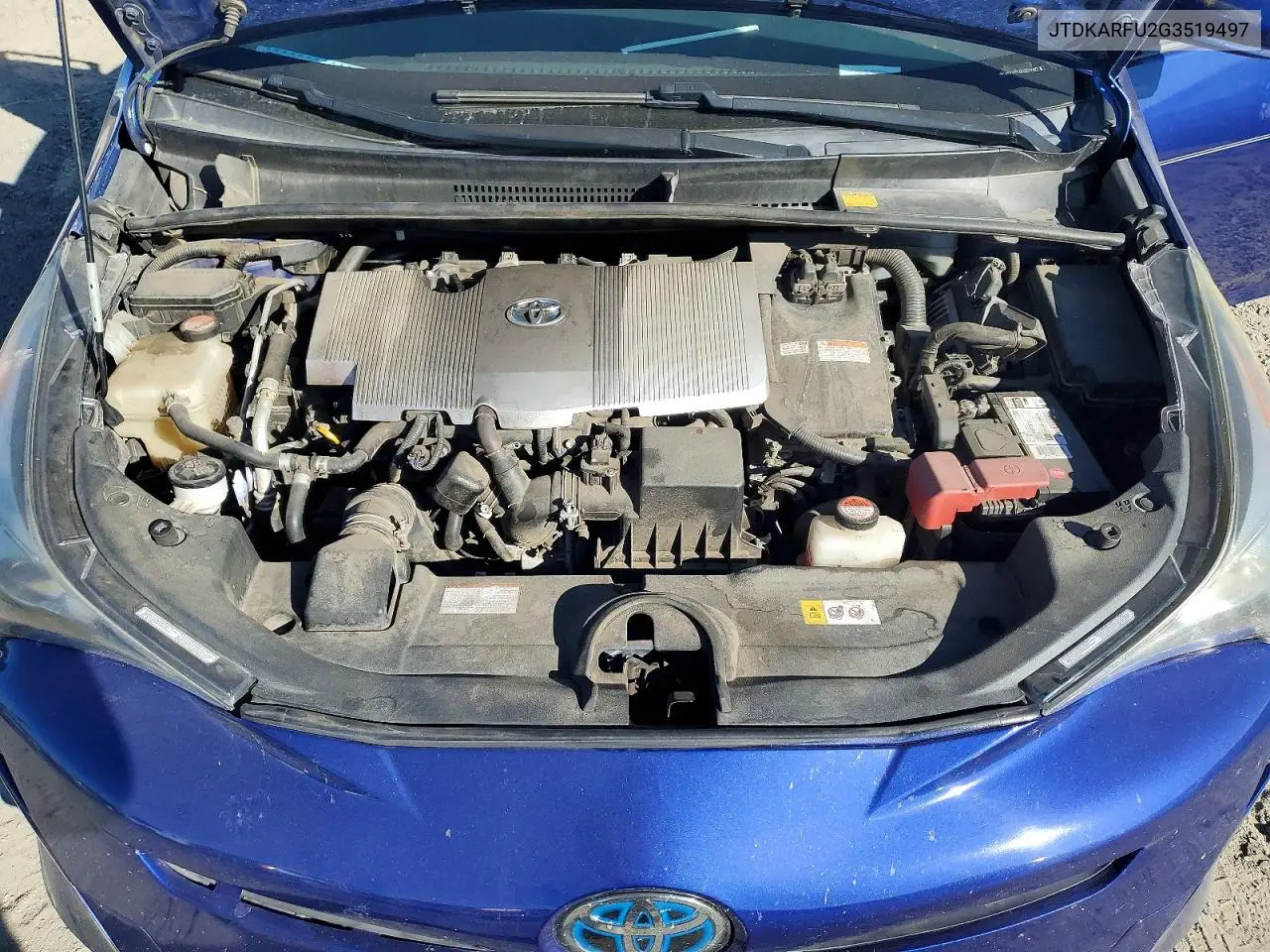 TOYOTA PRIUS 2016, VIN JTDKARFU2G3519497