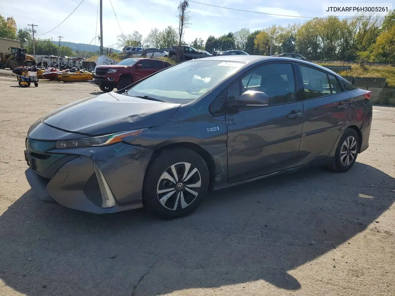 TOYOTA PRIUS 2017, VIN JTDKARFP6H3005261