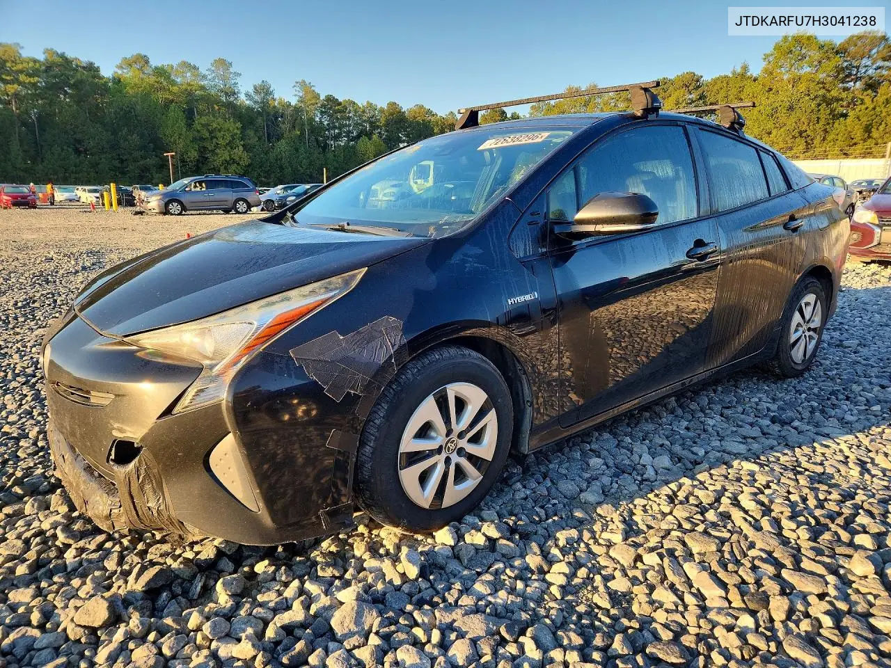 TOYOTA PRIUS 2017, VIN JTDKARFU7H3041238