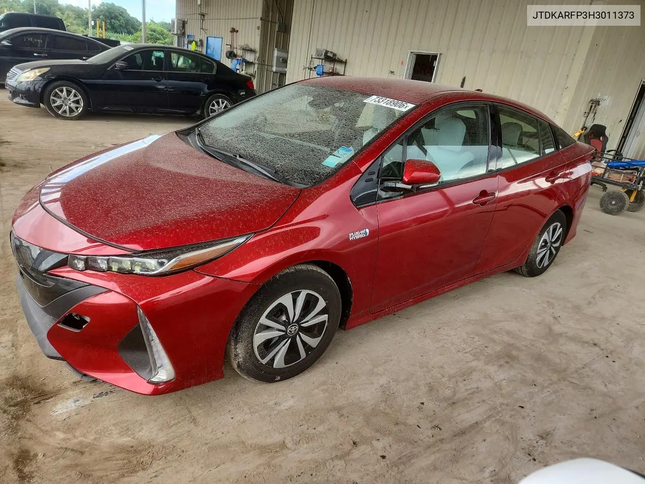 TOYOTA PRIUS 2017, VIN JTDKARFP3H3011373