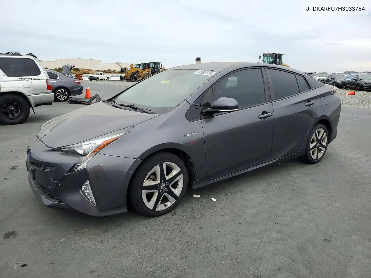 TOYOTA PRIUS 2017, VIN JTDKARFU7H3033754