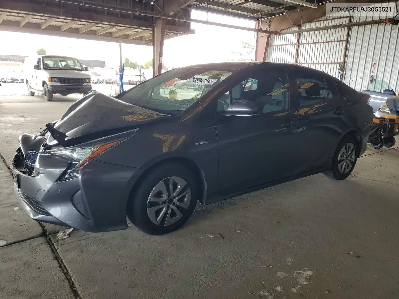 TOYOTA PRIUS 2018, VIN JTDKARFU9J3055521