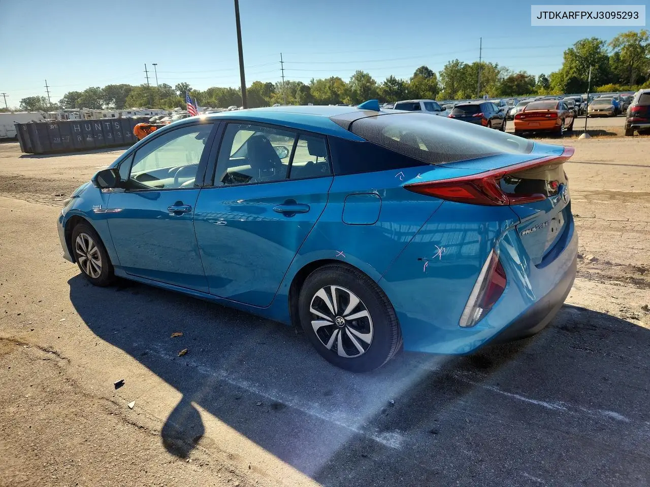2018 TOYOTA PRIUS VIN JTDKARFPXJ3095293 — фото 2
