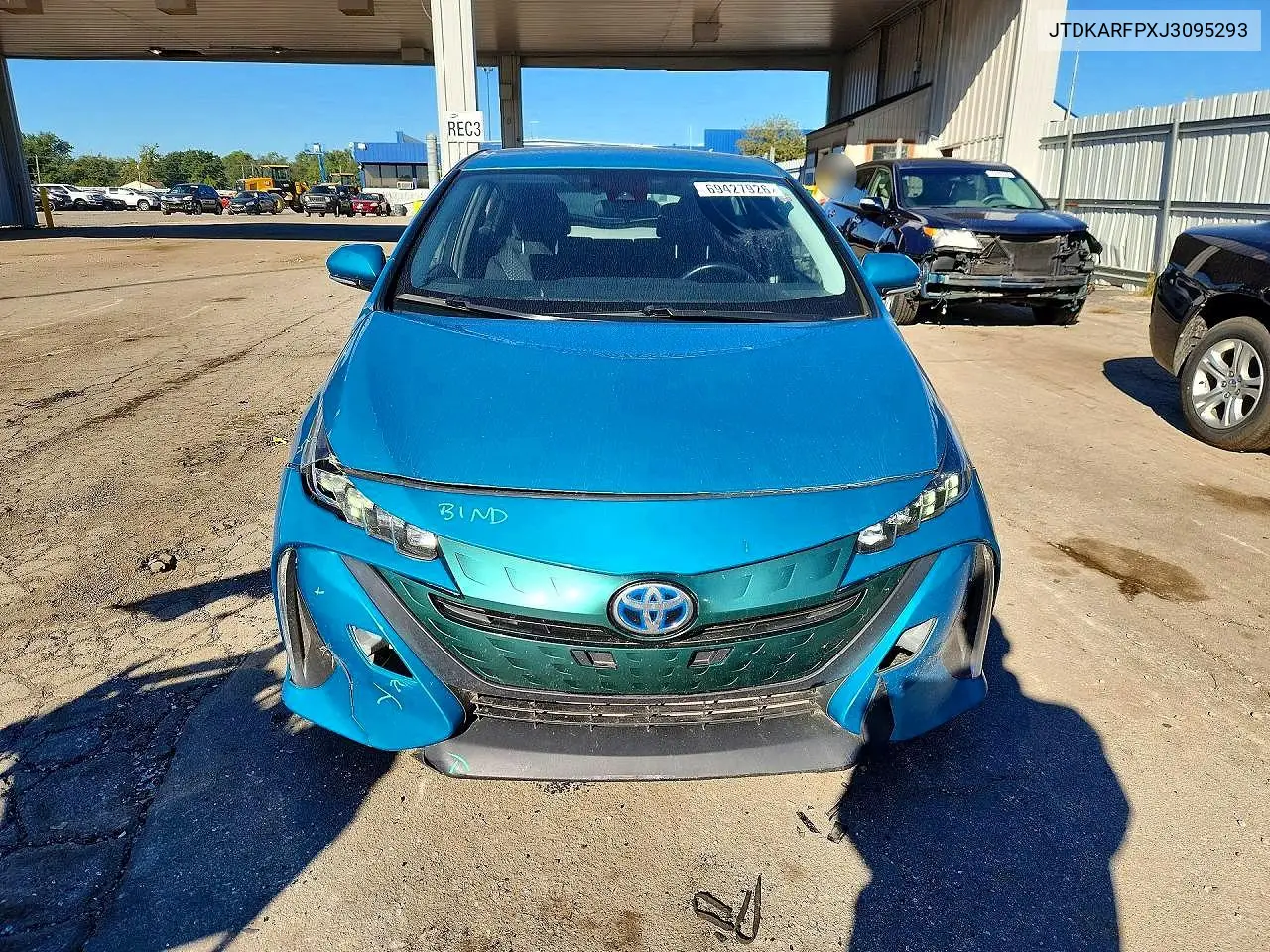 2018 TOYOTA PRIUS VIN JTDKARFPXJ3095293 — фото 5