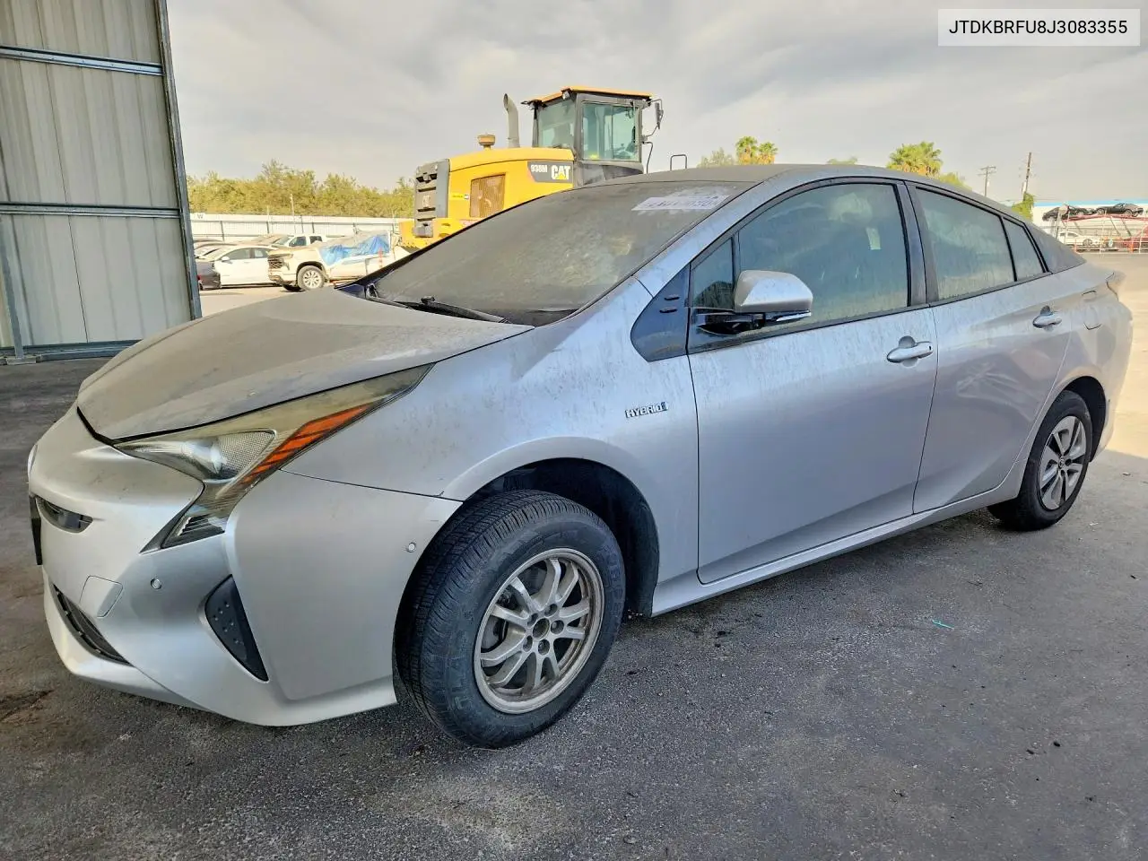 TOYOTA PRIUS 2018, VIN JTDKBRFU8J3083355