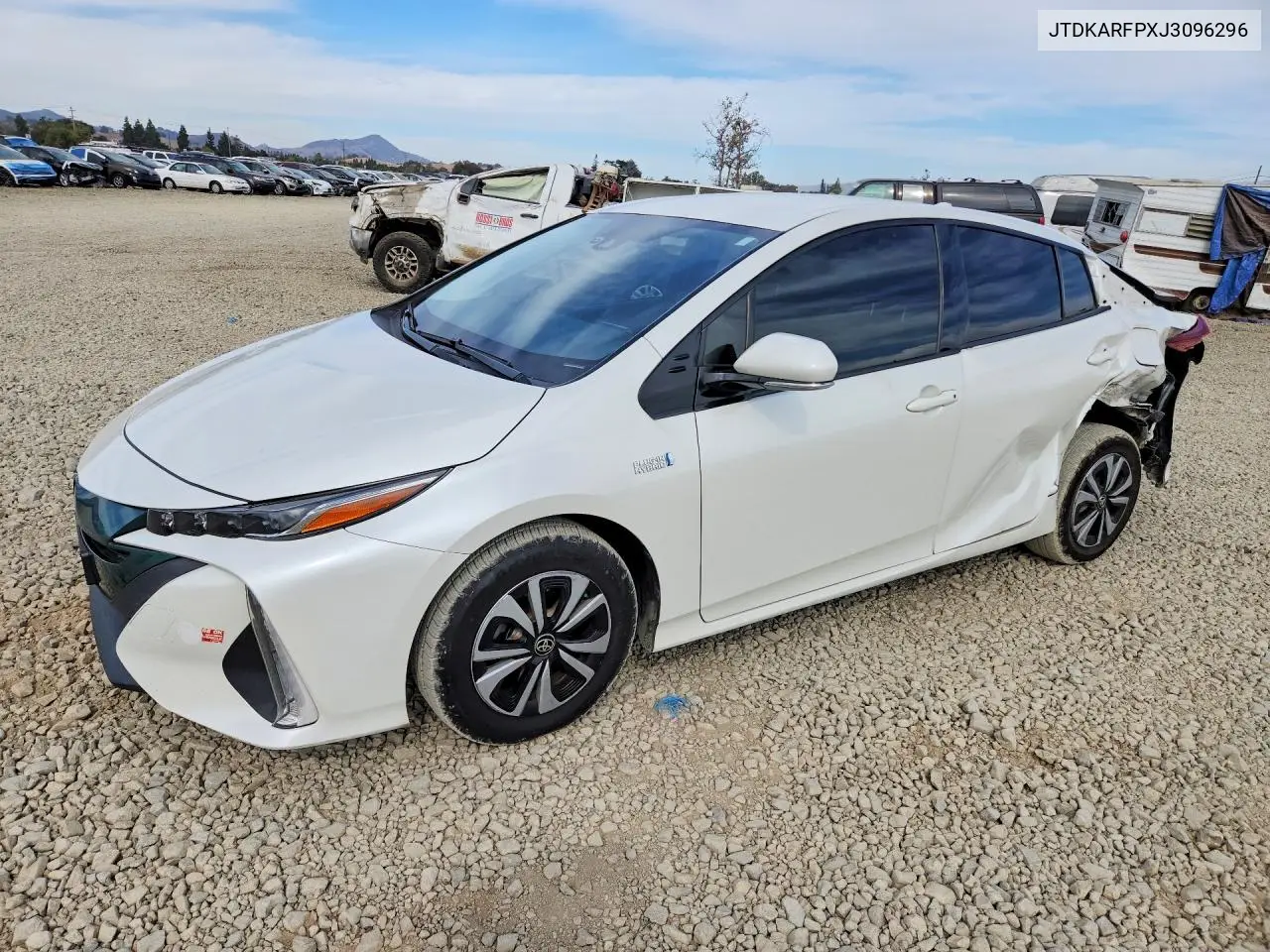 TOYOTA PRIUS 2018, VIN JTDKARFPXJ3096296