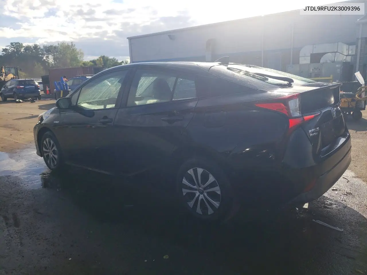 2019 TOYOTA PRIUS VIN JTDL9RFU2K3009396 — фото 2