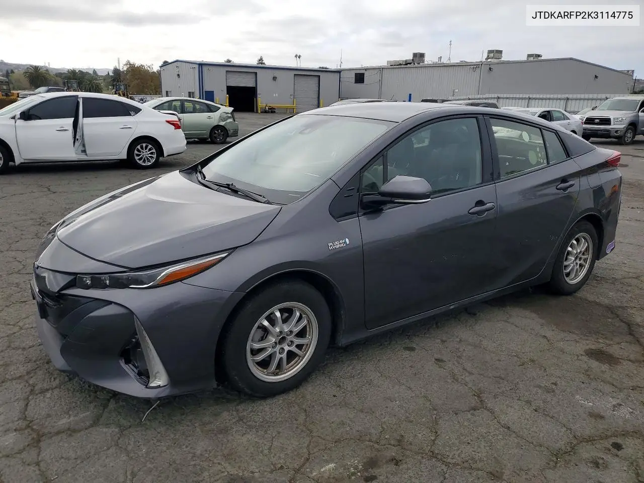 TOYOTA PRIUS 2019, VIN JTDKARFP2K3114775