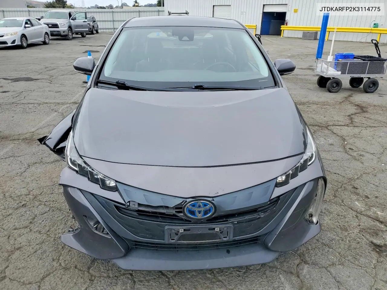 2019 TOYOTA PRIUS VIN JTDKARFP2K3114775 — фото 5