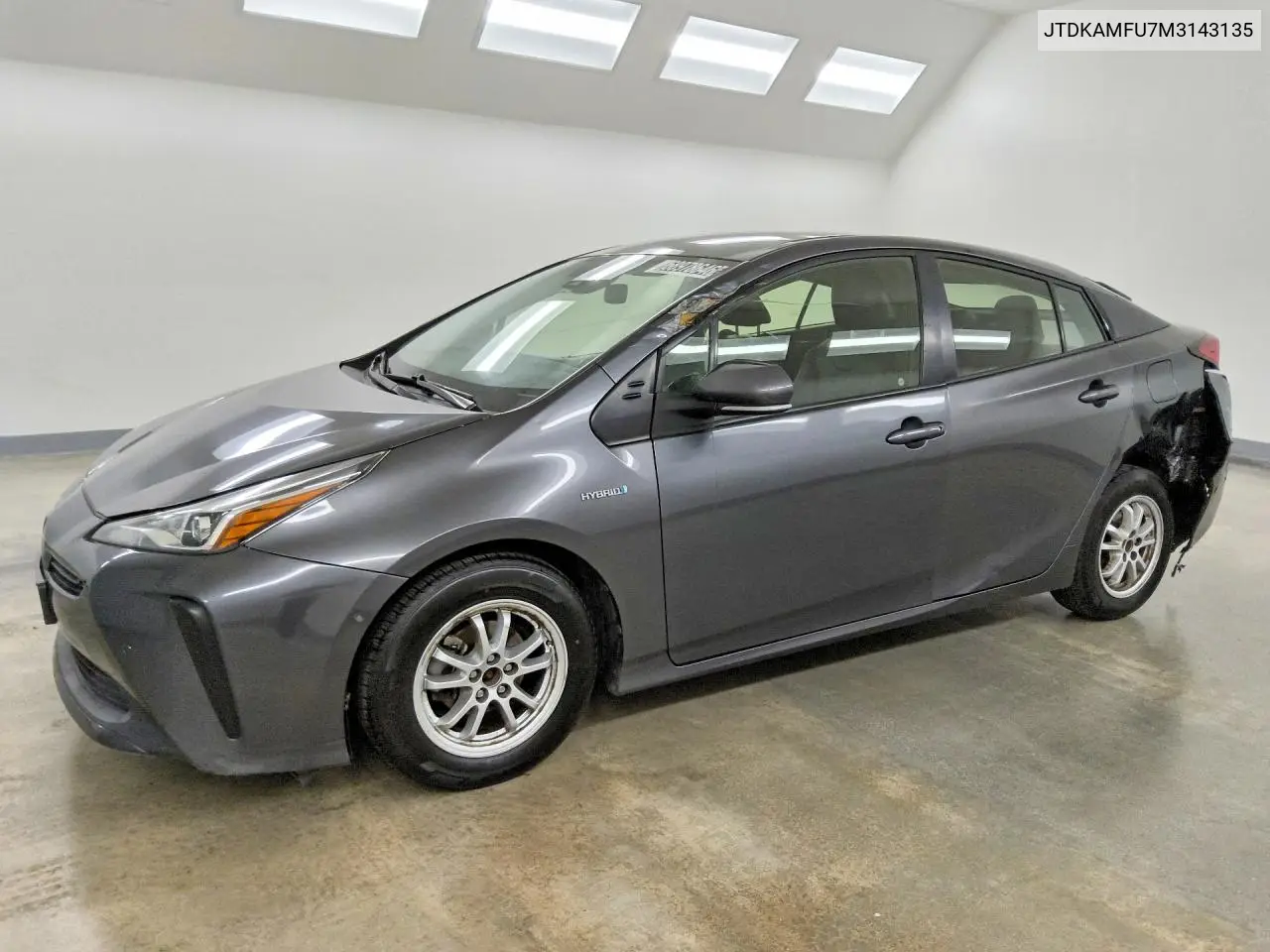TOYOTA PRIUS 2021, VIN JTDKAMFU7M3143135
