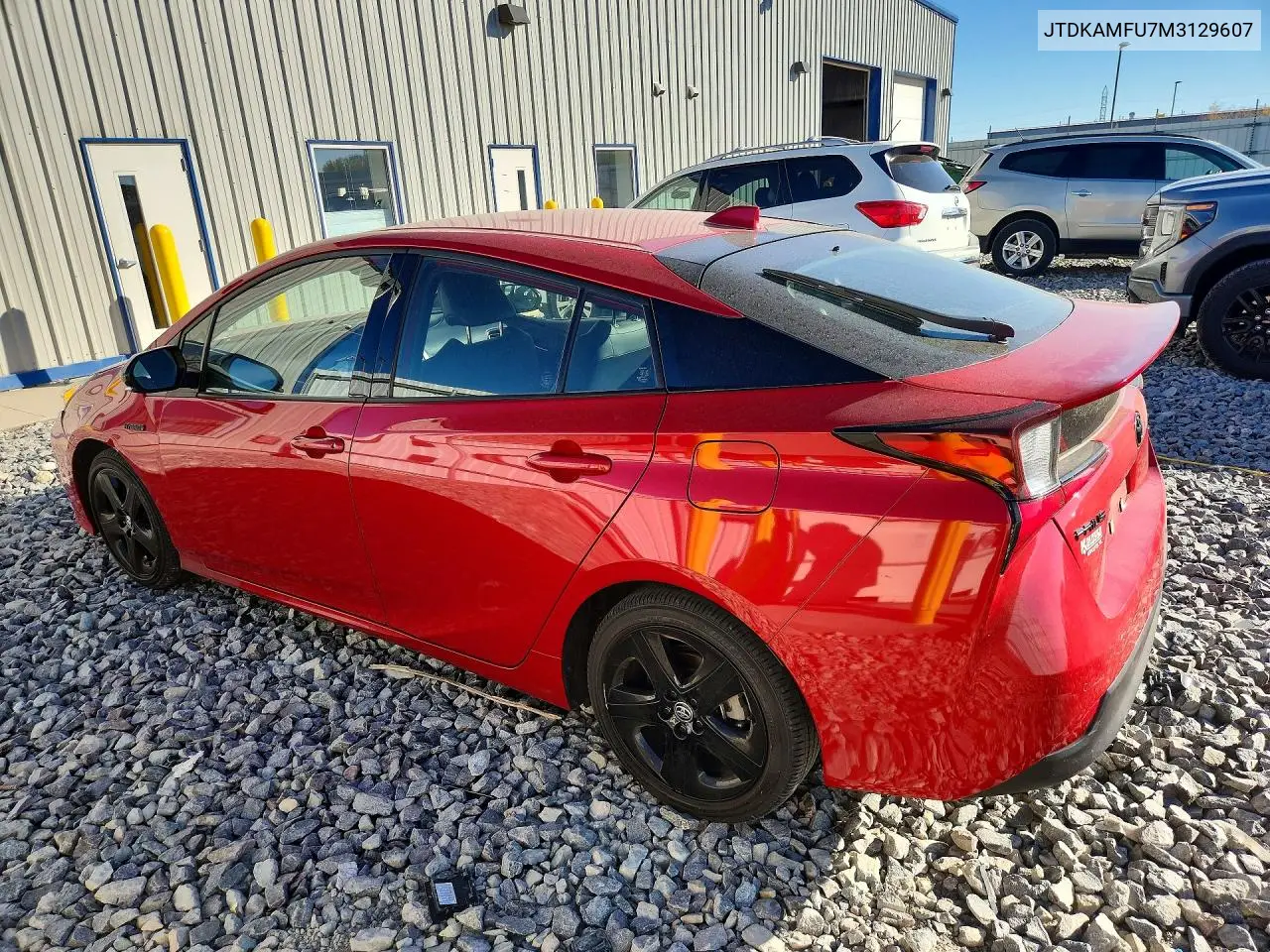 2021 TOYOTA PRIUS VIN JTDKAMFU7M3129607 — фото 2