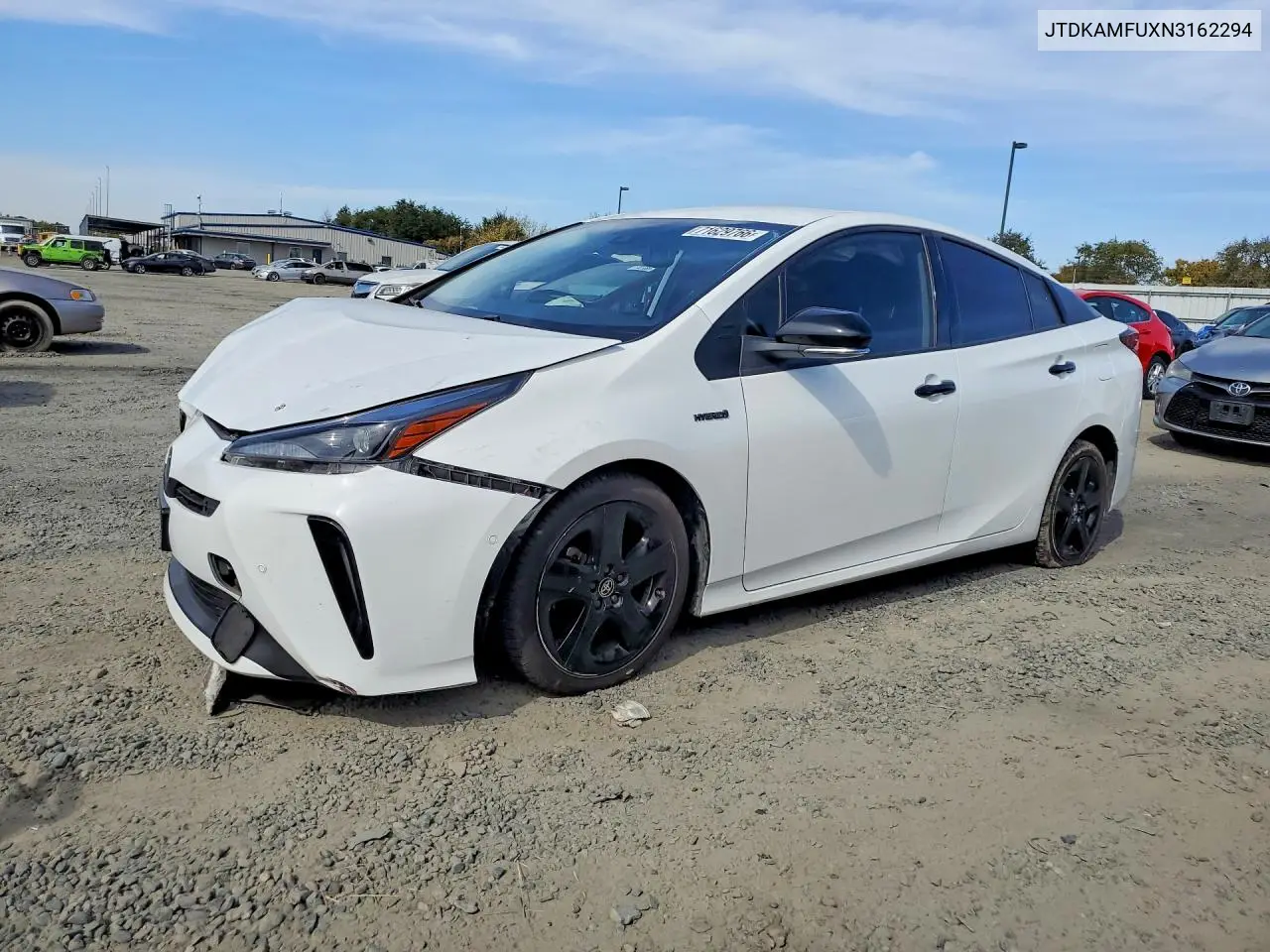 TOYOTA PRIUS 2022, VIN JTDKAMFUXN3162294