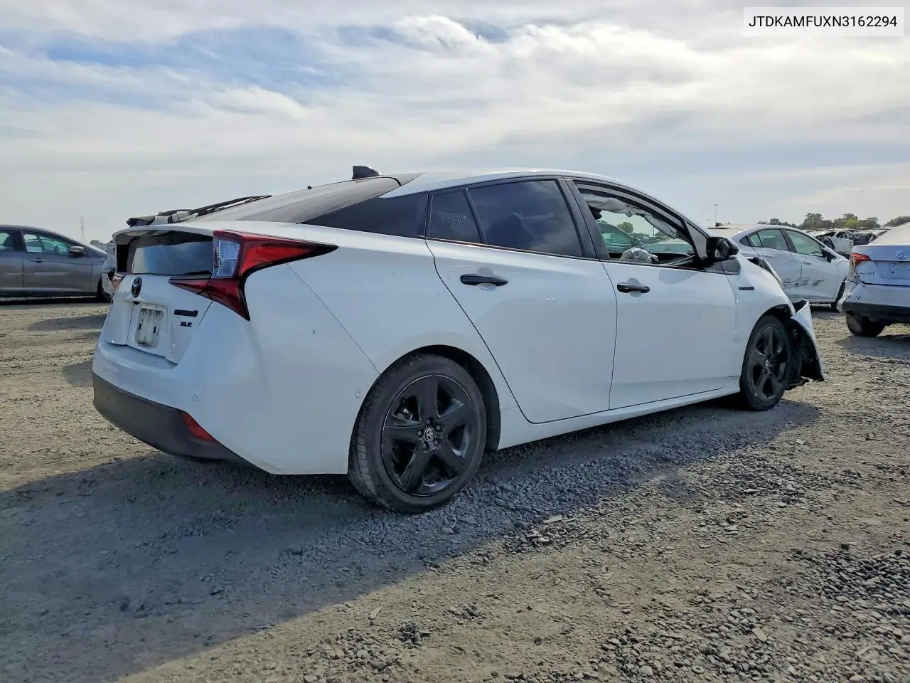 2022 TOYOTA PRIUS VIN JTDKAMFUXN3162294 — фото 3