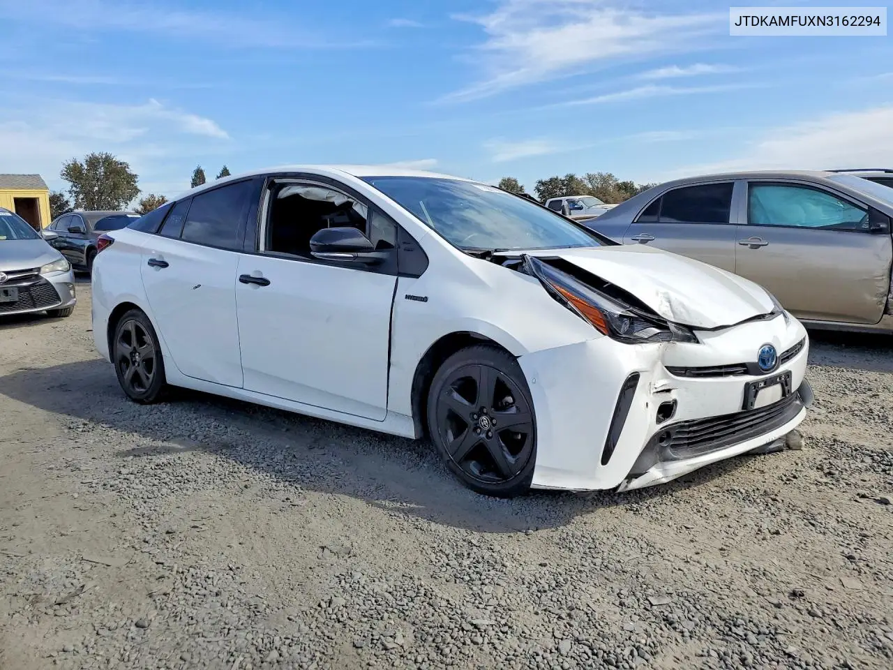 2022 TOYOTA PRIUS VIN JTDKAMFUXN3162294 — фото 4