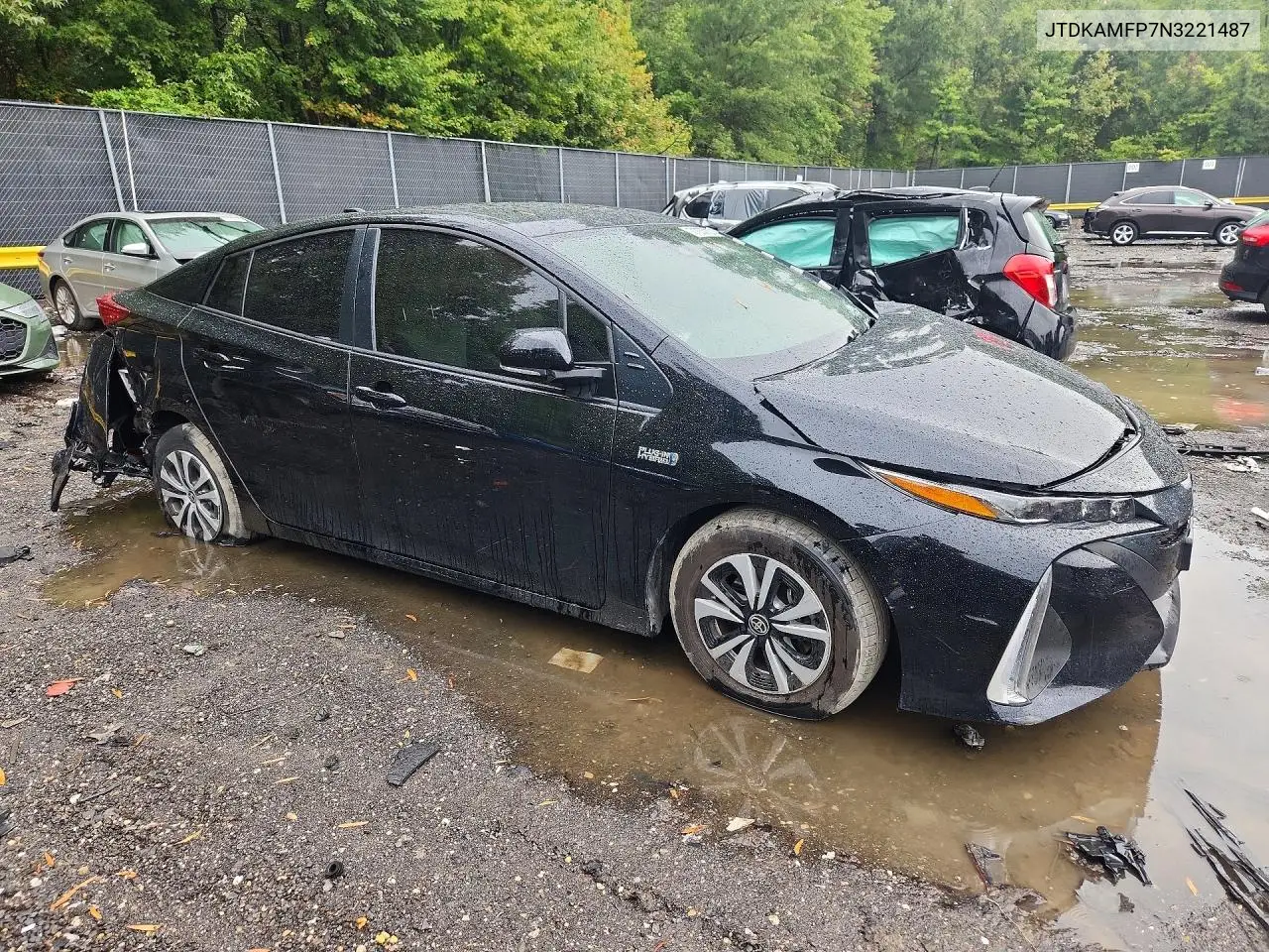 2022 TOYOTA PRIUS VIN JTDKAMFP7N3221487 — фото 4